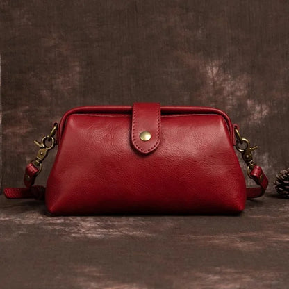Jet | Handgjord Läder Axelväska Dam – Vintage Tidlös Elegans 12