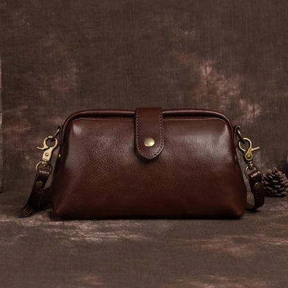 Jet | Handgjord Läder Axelväska Dam – Vintage Tidlös Elegans 8