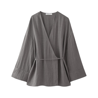 Yasmin | Lyxig Kimono och Byxor – Ultimat Komfort och Stil 3