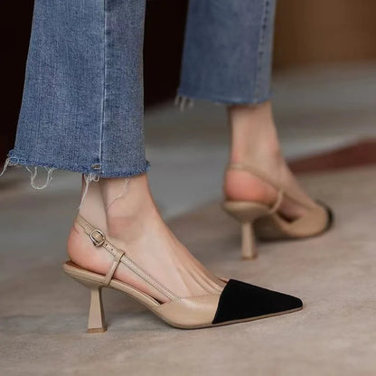 Lucia | Eleganta Spetsiga Hälsandaler – Justerbar Passform För Stil Och Komfort 6