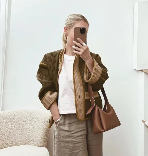 Elsa | Termisk Kappa – Med Rund Nackficka För Värme Och Stil 7