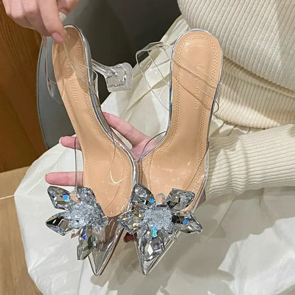 Clara | Eleganta Höga Klackar – Kristalldesign För En Glamourös Look 2