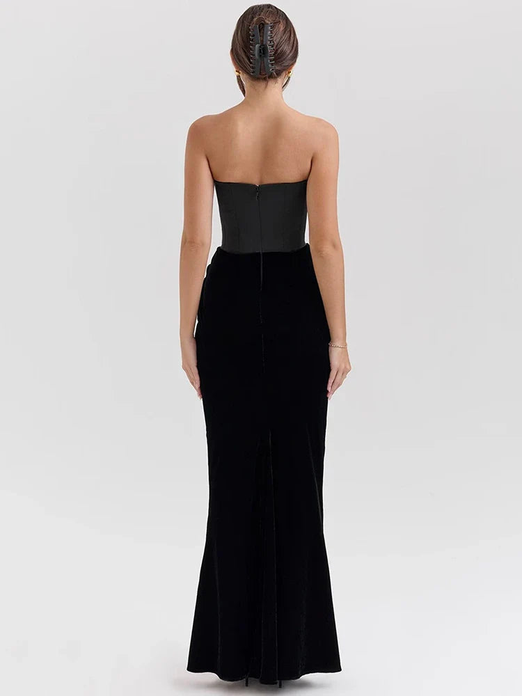 Pomona | Glamourös Stropplös Off-Shoulder Klänning För Särskilda Tillfällen 6