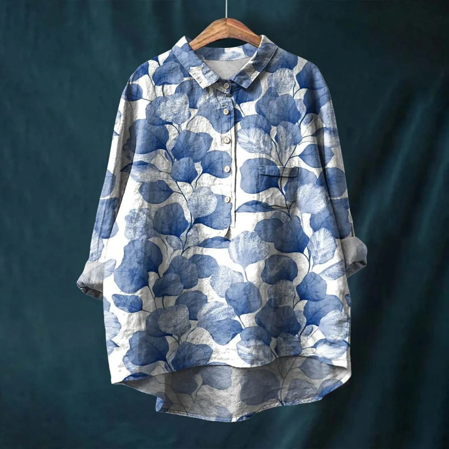 Amailia | Elegant Vit Blus – Tidlös Stil Och Komfort 7