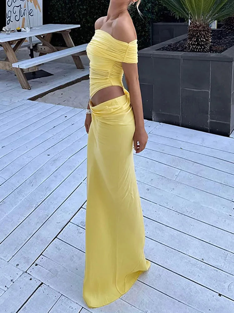 Phaedra | Elegant Ärmlös Sommarklänning Dam – Vit 3
