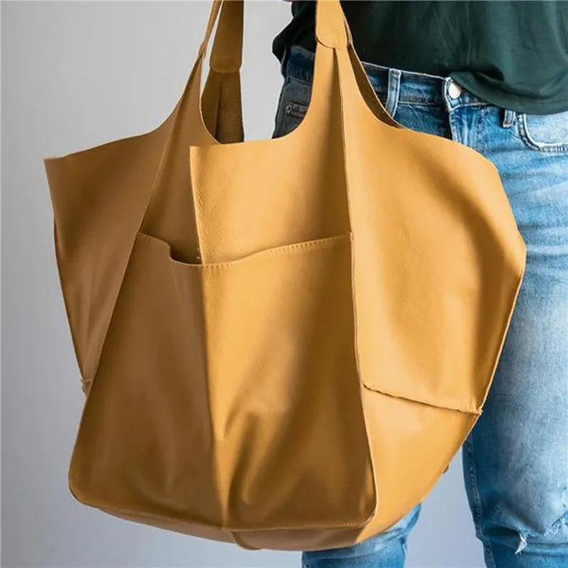 Cornelia | Rymlig Tote Väska – Vegan Läder För Eleganta Kvinnor 20