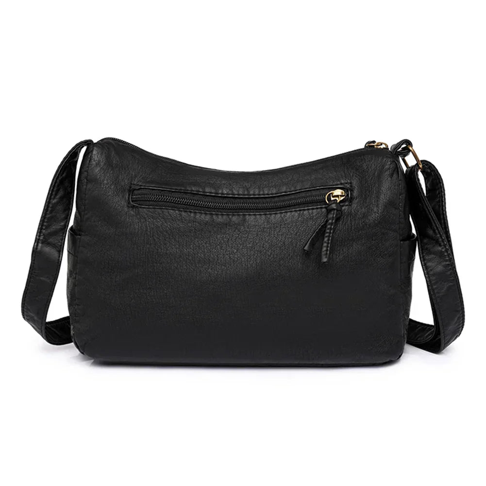 Sophie | Vintage Läder Crossbody Väska – Tidlös Elegans och Praktisk Funktionalitet 4