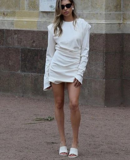 Blair | Elegant Svart Miniklänning – Smickrande Passform 5