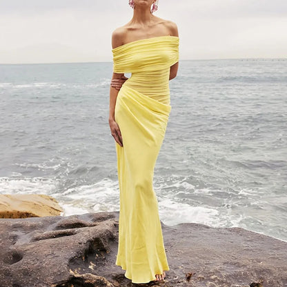 Phaedra | Elegant Ärmlös Sommarklänning Dam – Vit 7