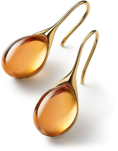 Variant image for Kristina | Eleganta Guld och Silver Örhängen med Delikat Kristalldroppdesign-6