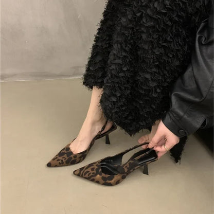 Magnoly | Dam Spetsiga Leopardtryckskor – Stil Och Komfort 4