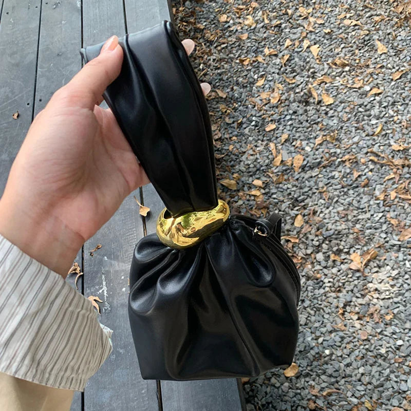 Olinda | Elegant Mjuk Läderkopplingsväska – Stiliga Tillfällen 5