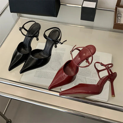 Prunella | Eleganta Slingbacks – Justerbar Rem För Stil Och Komfort 6