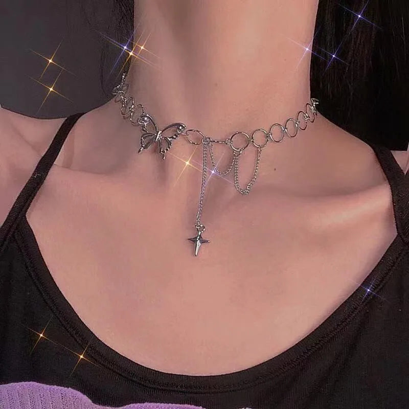 Ursa | Elegant Halsband – Akrylfjärilhänge För En Lekfull Stil 10