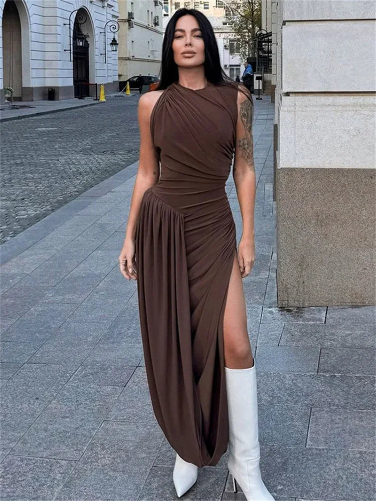 Veronique | Elegant Damklänning – Rygglös Design För Sommarens Festligheter 3