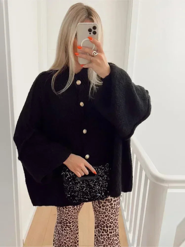 Mia | O-Neck Cardigan Sweater