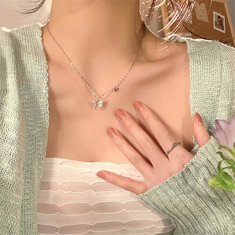 Ursa | Elegant Halsband – Akrylfjärilhänge För En Lekfull Stil 23