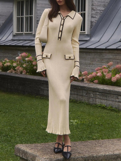 Felicity | Elegant Grön Maxiklänning Dam – Rufsad Design för Alla Tillfällen 1