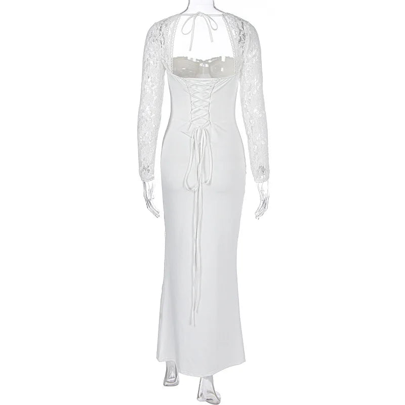 Viva | Elegant Rygglös Klänning – Sofistikerad Look Med Flytande Silhuett 6