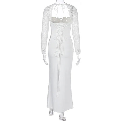 Viva | Elegant Rygglös Klänning – Sofistikerad Look Med Flytande Silhuett 6
