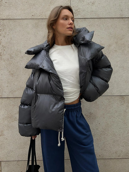 KELS | Elegant Bomberjacka Dam – Tidlös Stil och Komfort 4