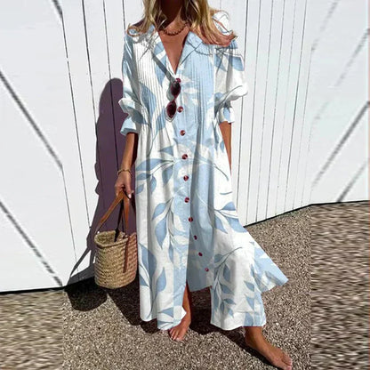 Variant image for Livina | Bohemisk Klänning Med Lätt Tyg För Eleganta Kvinnor-25