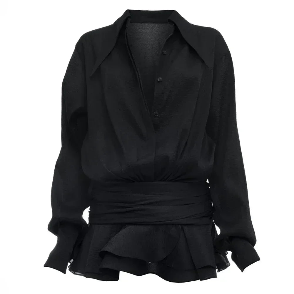 Phoebe | Elegant Klänning Dam – Genomskinlig Chiffon För Fest och Avslappnade Tillfällen 8