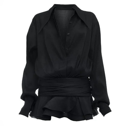 Phoebe | Elegant Klänning Dam – Genomskinlig Chiffon För Fest och Avslappnade Tillfällen 8