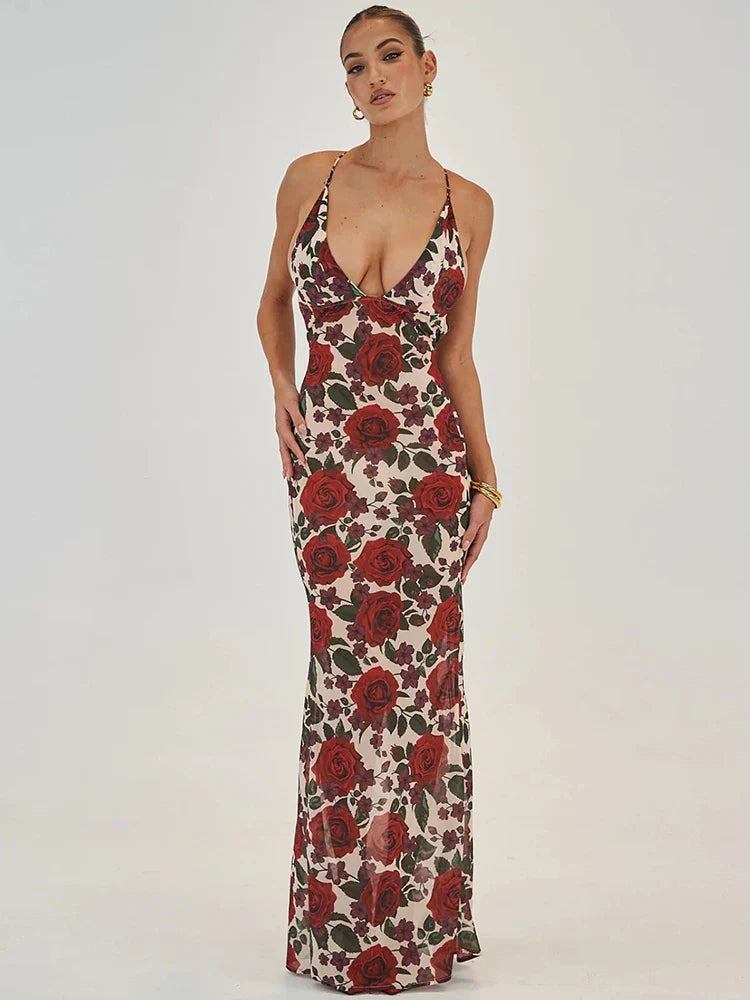 Nimue | Elegant Sommarklänning Dam – Rygglös Design För Evenemang 3