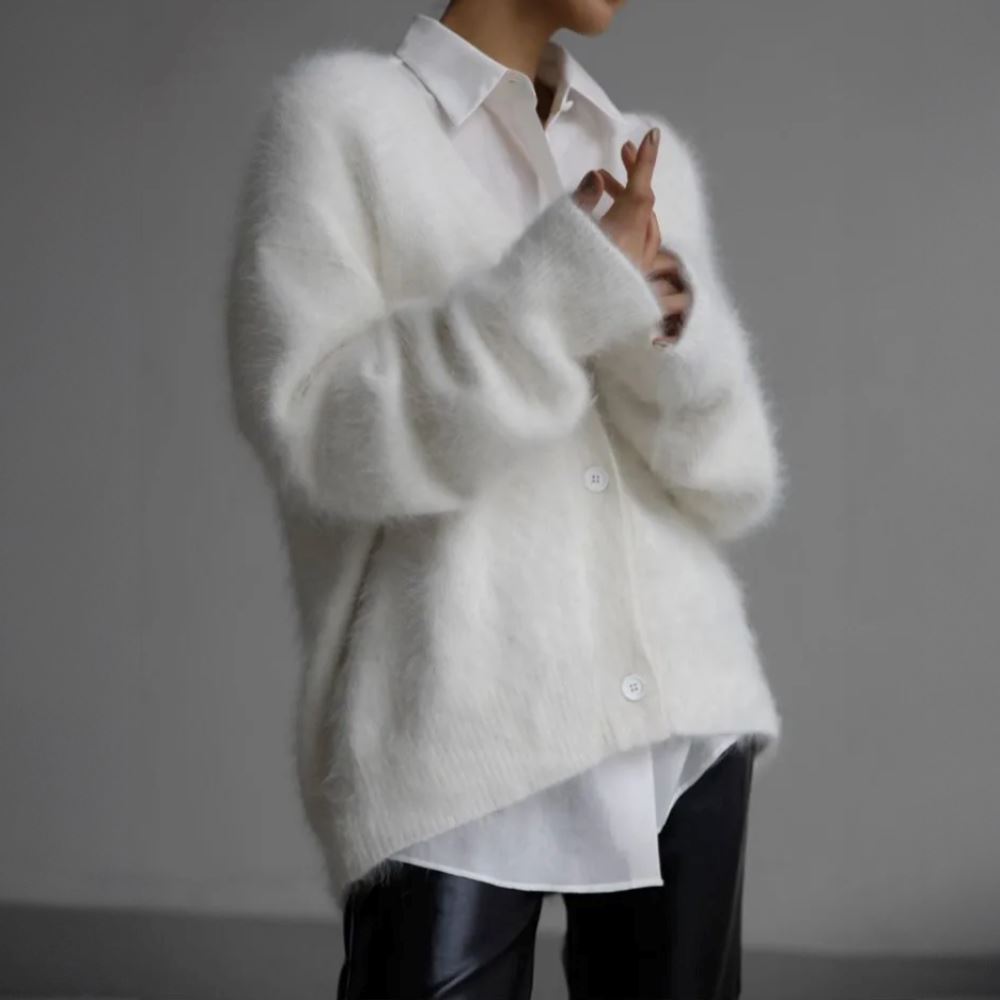 Variant image for Päls Cardigan - Ultra-Mjuk och Tidlös Design för Värme och Stil-16