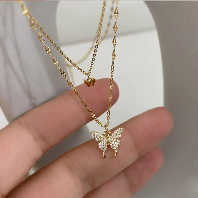 Ursa | Elegant Halsband – Akrylfjärilhänge För En Lekfull Stil 20