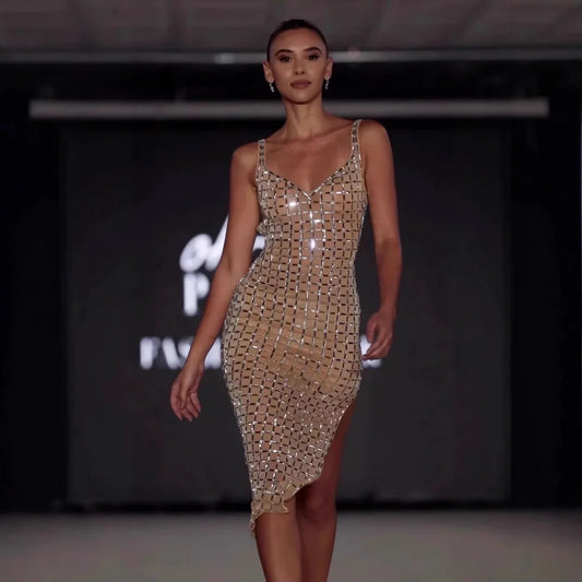 Parvati | Glittrande Klänning Dam – Perfekt För Fest & Bröllop 1