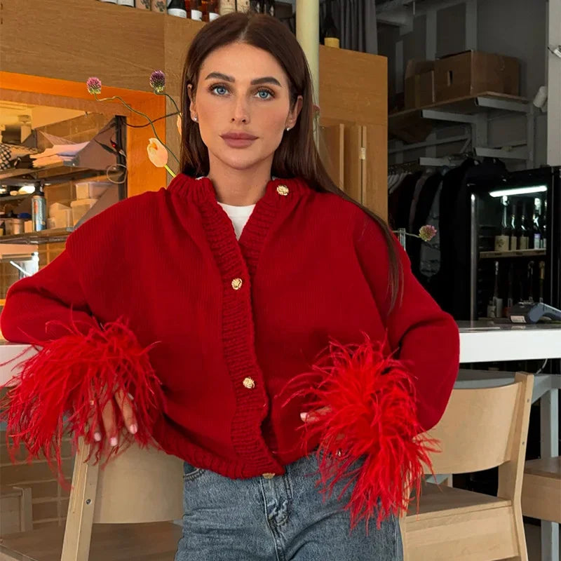 Tiffany | Elegant Stickad Kofta – För Lyxiga Och Bekväma Outfits 5