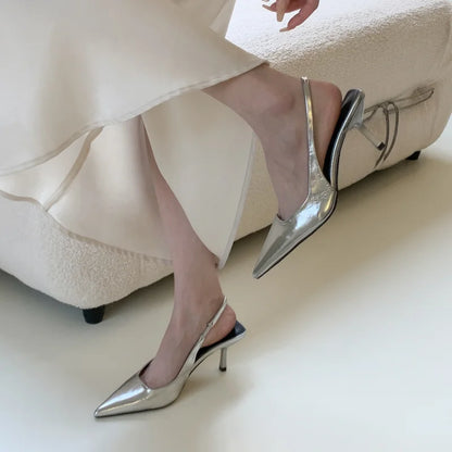 Estelle | Eleganta Stilettos – Justerbart Spännband Och Hög Klack 3