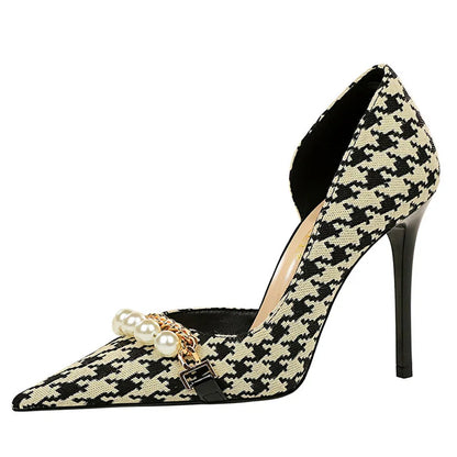 Florens | Eleganta Stilettos – Pärlmetalldetalj för Lyxig Stil 2