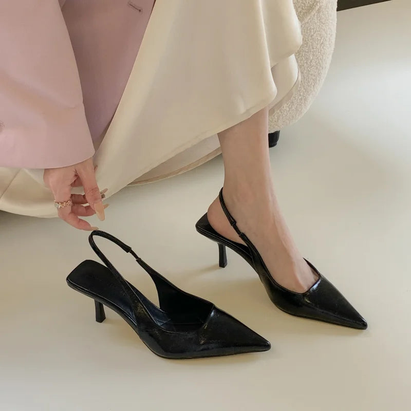 Estelle | Eleganta Stilettos – Justerbart Spännband Och Hög Klack 7