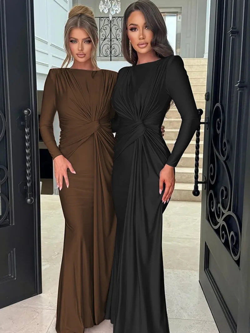 Nerida | Elegant Bodycon Klänning – Hög Midja För Kvällsevenemang 5