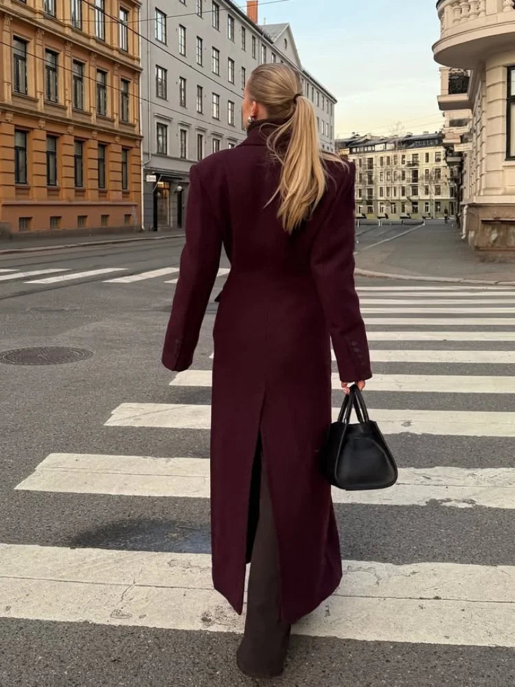 Giselda | Chic Bourgogne Ullrock – Beskuren För Värme Och Stil 2