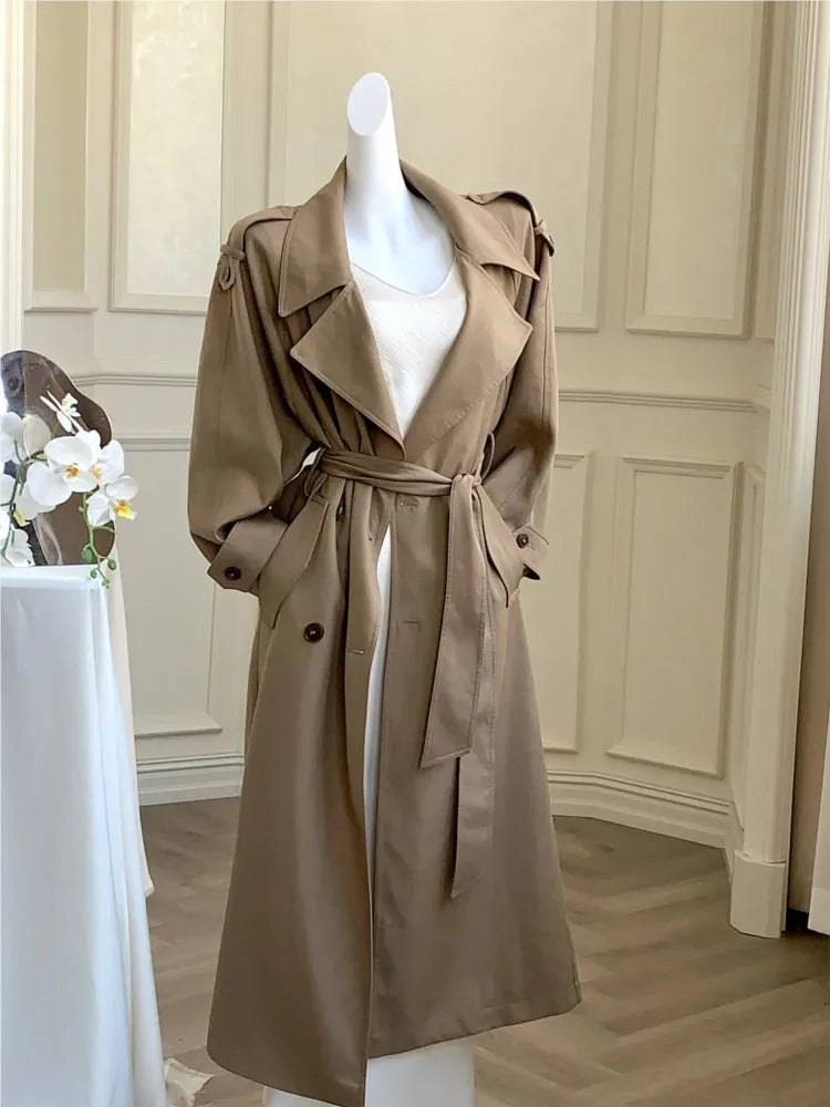 Giulia | Elegant Lång Kappa Dam – För Tidlös Stil Och Komfort 4