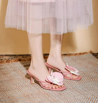 Mabelle | Eleganta Dam Sandaler – Blommig Design För Sommar 4