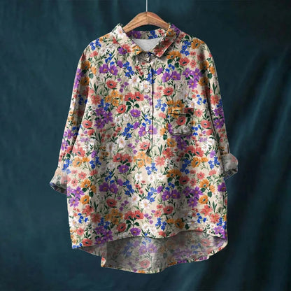 Amailia | Elegant Vit Blus – Tidlös Stil Och Komfort 4
