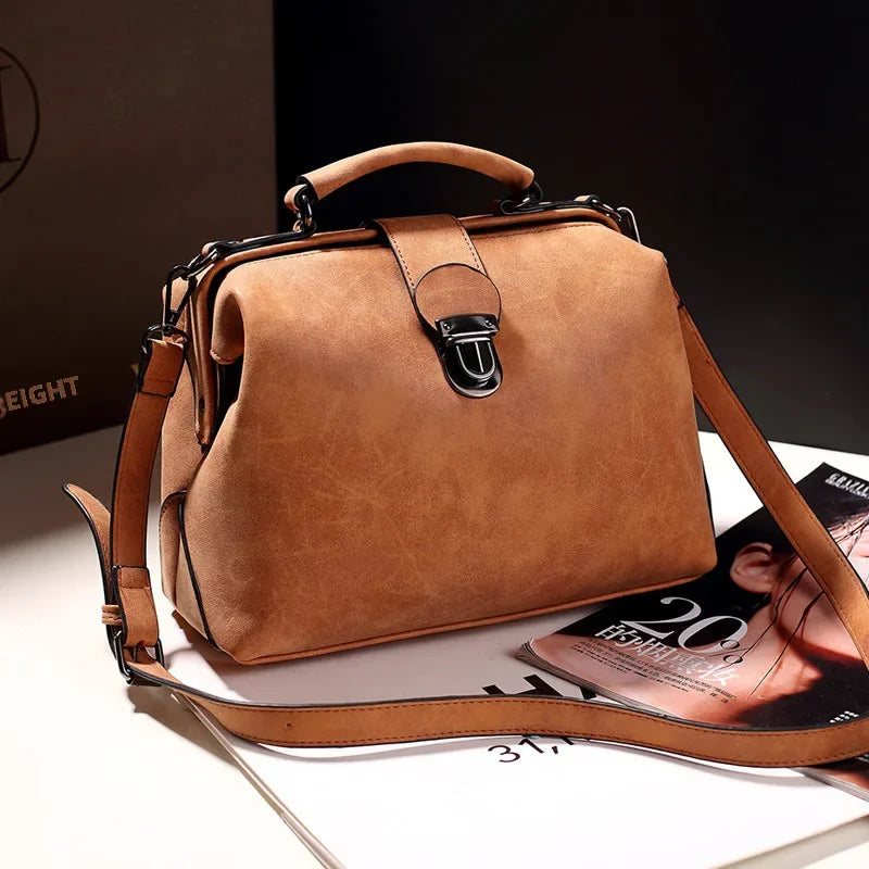 Elva | Lyxig Vintage Läderhandväska Dam För Tidlös Elegans 3