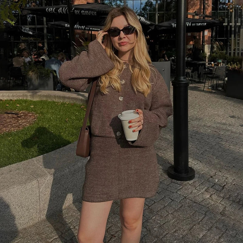 Kylie | Elegant Stickad Tvådelad Uppsättning – För Stil Och Komfort 4