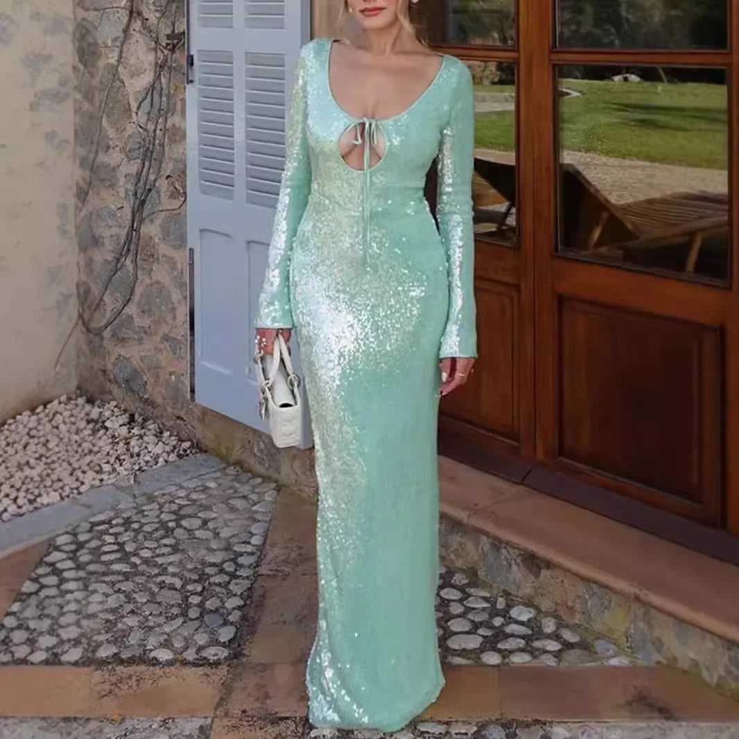 Nolani | Elegant Paljettklänning Dam – För Glamourösa Tillfällen 2