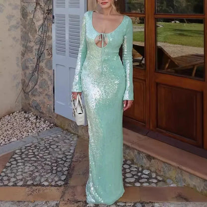 Nolani | Elegant Paljettklänning Dam – För Glamourösa Tillfällen 2