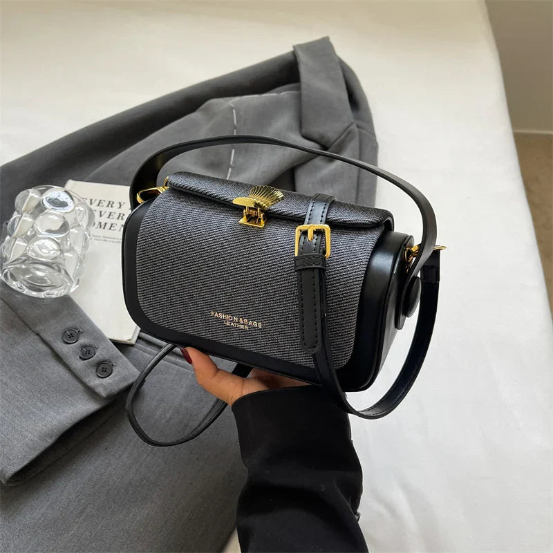 Omara | Chic Mini Fyrkantig Crossbody Väska För Minimalister 6