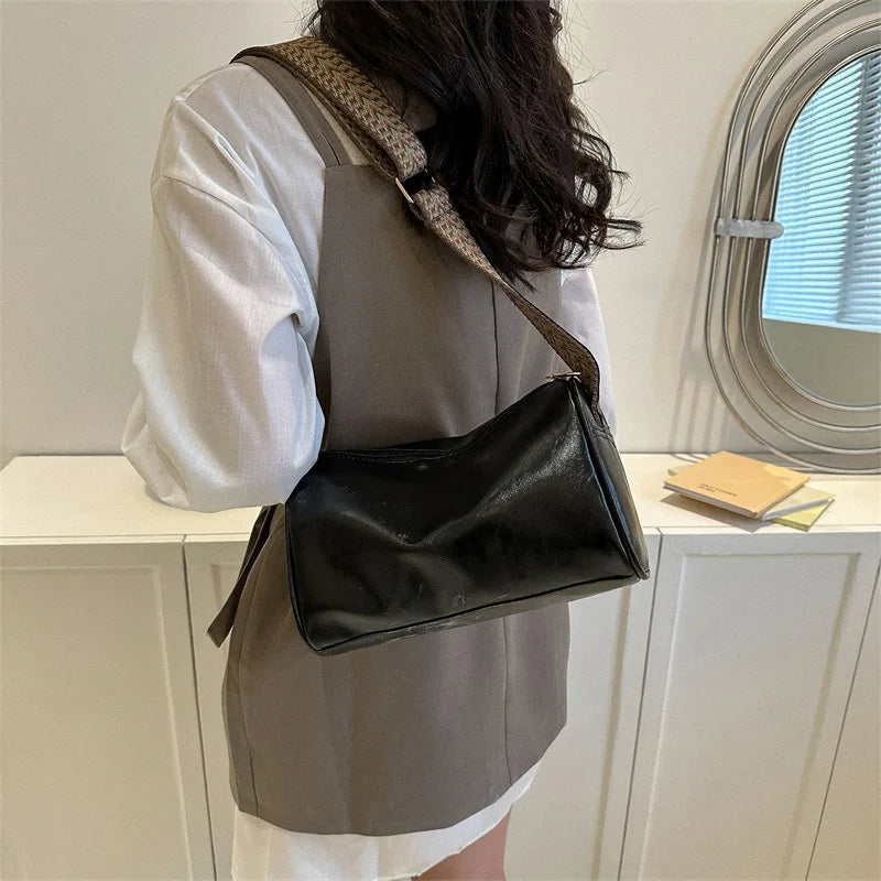 Sanne | Vintage Crossbody Väska – PU-Läder Med Tidlös Elegans och Justerbar Rem 2