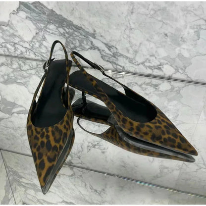 Magnoly | Dam Spetsiga Leopardtryckskor – Stil Och Komfort 2