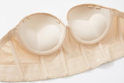 Mila | Rygglös Stropplös Push Up Behå – Perfekt Lyft Och Osynlig Komfort 11