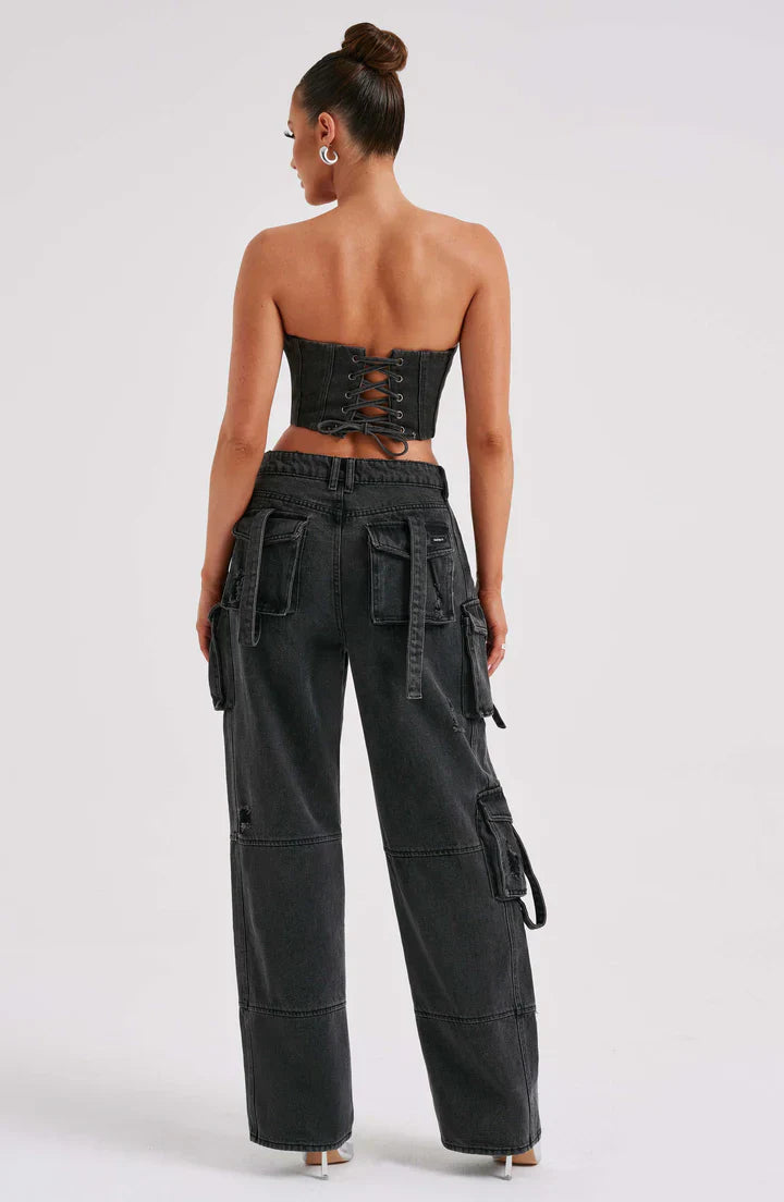 Zola | Trendiga Denimbyxor – Komfortabel Passform och Tidlös Design 8